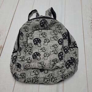 Kathmandu Mushroom print backpack AOP cotton hippie